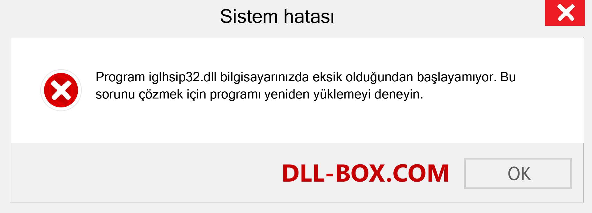 iglhsip32.dll dosyası eksik mi? Windows 7, 8, 10 için İndirin - Windows'ta iglhsip32 dll Eksik Hatasını Düzeltin, fotoğraflar, resimler